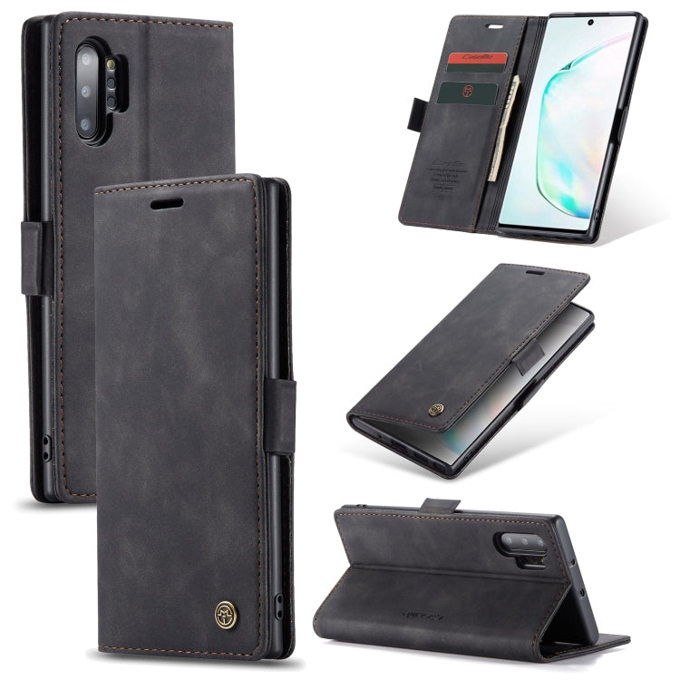 CaseMe-013 Multifunctional Horizontal Flip Leather Case with Card Slot & Holder & Wallet for Galaxy Note 10+