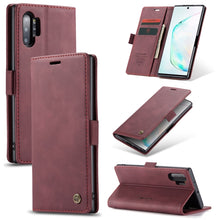 Load image into Gallery viewer, CaseMe-013 Multifunctional Horizontal Flip Leather Case with Card Slot &amp; Holder &amp; Wallet for Galaxy Note 10+