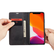 Load image into Gallery viewer, CaseMe-013 Multifunctional Horizontal Flip Leather Case with Card Slot &amp; Holder &amp; Wallet for iPhone, For iPhone 11 Pro, For iPhone 11, For iPhone 11 Pro Max