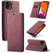 Load image into Gallery viewer, CaseMe-013 Multifunctional Horizontal Flip Leather Case with Card Slot &amp; Holder &amp; Wallet for iPhone, For iPhone 11 Pro, For iPhone 11, For iPhone 11 Pro Max