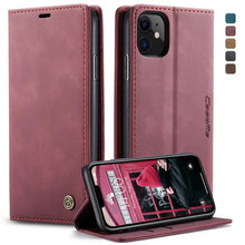Load image into Gallery viewer, CaseMe-013 Multifunctional Horizontal Flip Leather Case with Card Slot &amp; Holder &amp; Wallet for iPhone, For iPhone 11 Pro, For iPhone 11, For iPhone 11 Pro Max