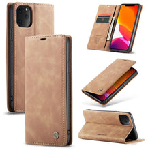 Load image into Gallery viewer, CaseMe-013 Multifunctional Horizontal Flip Leather Case with Card Slot &amp; Holder &amp; Wallet for iPhone, For iPhone 11 Pro, For iPhone 11, For iPhone 11 Pro Max