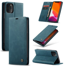 Load image into Gallery viewer, CaseMe-013 Multifunctional Horizontal Flip Leather Case with Card Slot &amp; Holder &amp; Wallet for iPhone, For iPhone 11 Pro, For iPhone 11, For iPhone 11 Pro Max