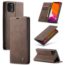 Load image into Gallery viewer, CaseMe-013 Multifunctional Horizontal Flip Leather Case with Card Slot &amp; Holder &amp; Wallet for iPhone, For iPhone 11 Pro, For iPhone 11, For iPhone 11 Pro Max