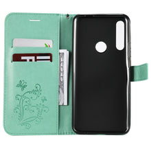 Load image into Gallery viewer, Pressed Printing Butterfly Pattern Horizontal Flip PU Leather Case with Holder &amp; Card Slots &amp; Wallet &amp; Lanyard