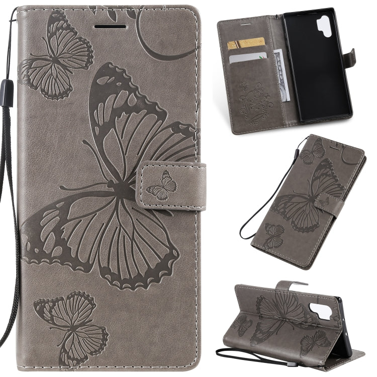 Pressed Printing Butterfly Pattern Horizontal Flip PU Leather Case with Holder & Card Slots & Wallet & Lanyard