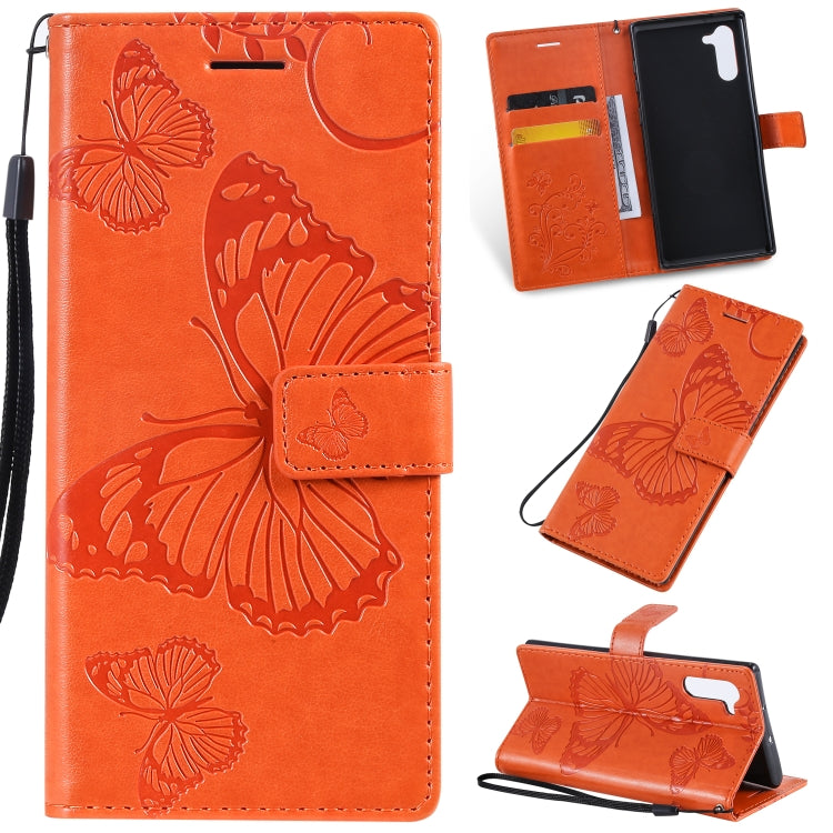 Pressed Printing Butterfly Pattern Horizontal Flip PU Leather Case with Holder & Card Slots & Wallet & Lanyard