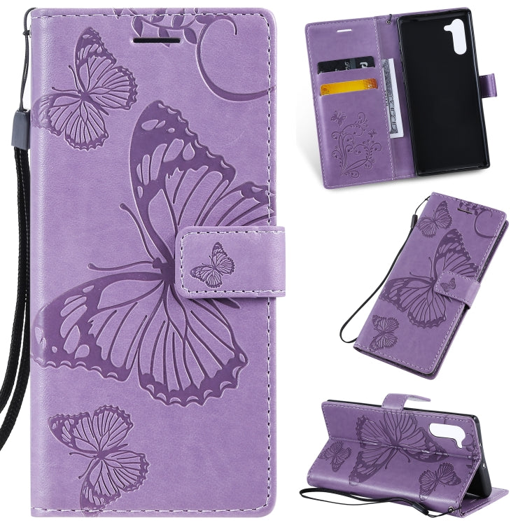 Pressed Printing Butterfly Pattern Horizontal Flip PU Leather Case with Holder & Card Slots & Wallet & Lanyard