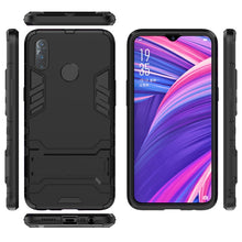 Load image into Gallery viewer, Shockproof PC + TPU Case with Holder for, For OPPO Realme 3, For Huawei Nova 5i Pro, For iPhone 11 Pro, For iPhone 11, For iPhone 11 Pro Max