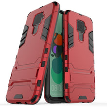 Load image into Gallery viewer, Shockproof PC + TPU Case with Holder for, For OPPO Realme 3, For Huawei Nova 5i Pro, For iPhone 11 Pro, For iPhone 11, For iPhone 11 Pro Max