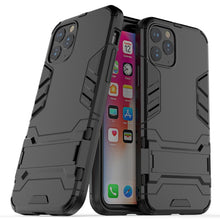 Load image into Gallery viewer, Shockproof PC + TPU Case with Holder for, For OPPO Realme 3, For Huawei Nova 5i Pro, For iPhone 11 Pro, For iPhone 11, For iPhone 11 Pro Max