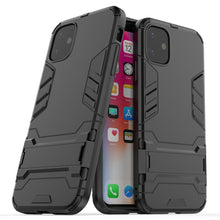 Load image into Gallery viewer, Shockproof PC + TPU Case with Holder for, For OPPO Realme 3, For Huawei Nova 5i Pro, For iPhone 11 Pro, For iPhone 11, For iPhone 11 Pro Max