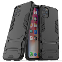 Load image into Gallery viewer, Shockproof PC + TPU Case with Holder for, For OPPO Realme 3, For Huawei Nova 5i Pro, For iPhone 11 Pro, For iPhone 11, For iPhone 11 Pro Max