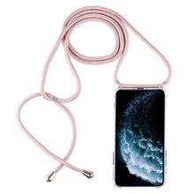 Load image into Gallery viewer, Four-Corner Anti-Fall Trasparent TPU Mobile Phone Case With Lanyard for iPhone, For iPhone 11 Pro, For iPhone 11, For iPhone 11 Pro Max