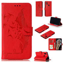 Load image into Gallery viewer, Feather Pattern Litchi Texture Horizontal Flip Leather Case with Wallet &amp; Holder &amp; Card Slots, For Xiaomi Redmi 7, For Xiaomi Redmi 7A, For Xiaomi Redmi K20, For Xiaomi Redmi Note 7, For Xiaomi Mi 9, For Xiaomi Mi 9 SE, For Xiaomi Mi CC9               ...