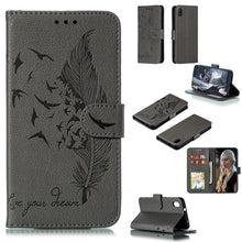 Load image into Gallery viewer, Feather Pattern Litchi Texture Horizontal Flip Leather Case with Wallet &amp; Holder &amp; Card Slots, For Xiaomi Redmi 7, For Xiaomi Redmi 7A, For Xiaomi Redmi K20, For Xiaomi Redmi Note 7, For Xiaomi Mi 9, For Xiaomi Mi 9 SE, For Xiaomi Mi CC9               ...