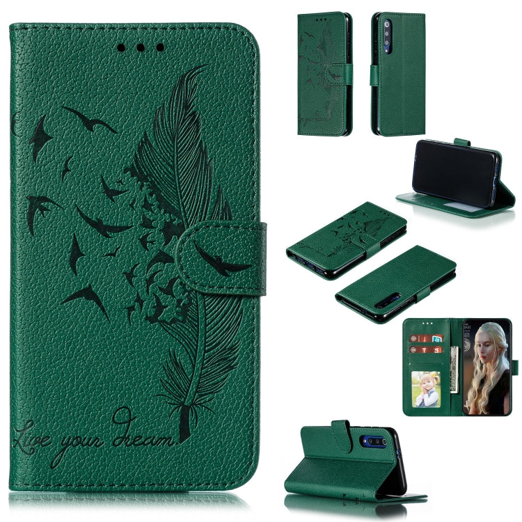 Feather Pattern Litchi Texture Horizontal Flip Leather Case with Wallet & Holder & Card Slots, For Xiaomi Redmi 7, For Xiaomi Redmi 7A, For Xiaomi Redmi K20, For Xiaomi Redmi Note 7, For Xiaomi Mi 9, For Xiaomi Mi 9 SE, For Xiaomi Mi CC9               ...