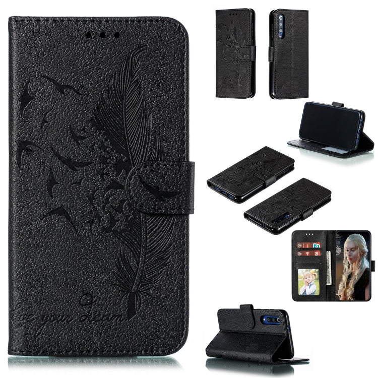 Feather Pattern Litchi Texture Horizontal Flip Leather Case with Wallet & Holder & Card Slots, For Xiaomi Redmi 7, For Xiaomi Redmi 7A, For Xiaomi Redmi K20, For Xiaomi Redmi Note 7, For Xiaomi Mi 9, For Xiaomi Mi 9 SE, For Xiaomi Mi CC9               ...