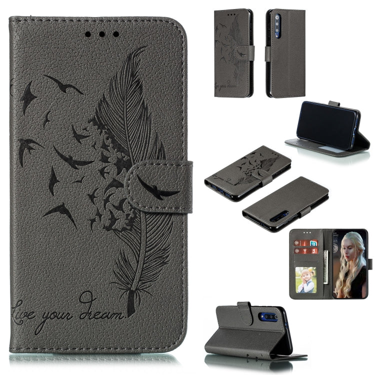 Feather Pattern Litchi Texture Horizontal Flip Leather Case with Wallet & Holder & Card Slots, For Xiaomi Redmi 7, For Xiaomi Redmi 7A, For Xiaomi Redmi K20, For Xiaomi Redmi Note 7, For Xiaomi Mi 9, For Xiaomi Mi 9 SE, For Xiaomi Mi CC9               ...