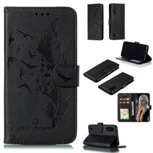 Load image into Gallery viewer, Feather Pattern Litchi Texture Horizontal Flip Leather Case with Wallet &amp; Holder &amp; Card Slots, For Xiaomi Redmi 7, For Xiaomi Redmi 7A, For Xiaomi Redmi K20, For Xiaomi Redmi Note 7, For Xiaomi Mi 9, For Xiaomi Mi 9 SE, For Xiaomi Mi CC9               ...