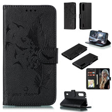 Load image into Gallery viewer, Feather Pattern Litchi Texture Horizontal Flip Leather Case with Wallet &amp; Holder &amp; Card Slots, For Xiaomi Redmi 7, For Xiaomi Redmi 7A, For Xiaomi Redmi K20, For Xiaomi Redmi Note 7, For Xiaomi Mi 9, For Xiaomi Mi 9 SE, For Xiaomi Mi CC9               ...
