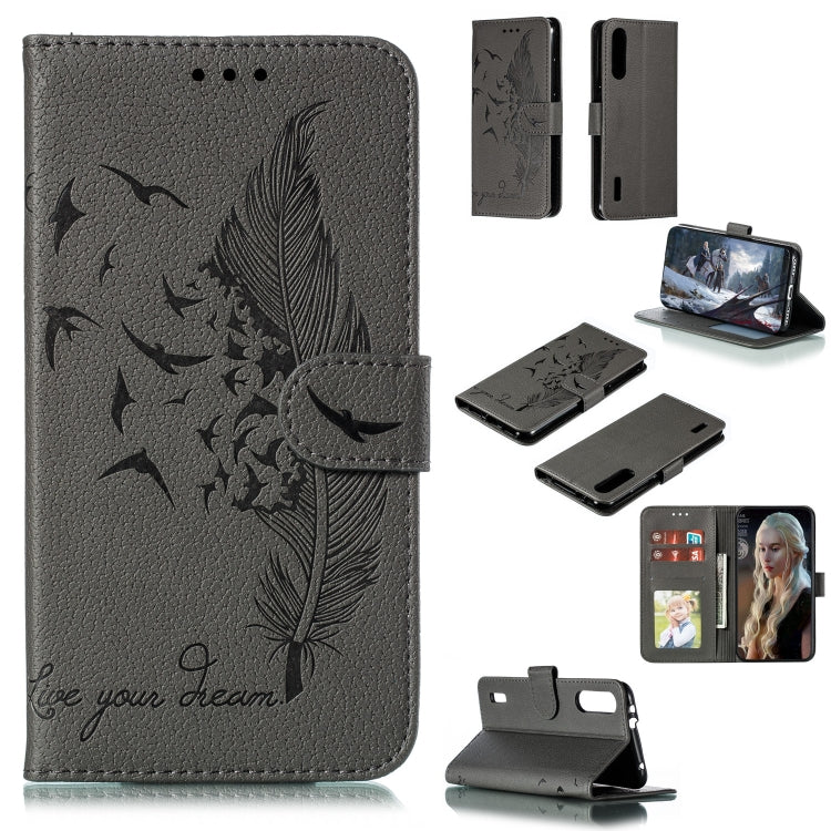 Feather Pattern Litchi Texture Horizontal Flip Leather Case with Wallet & Holder & Card Slots, For Xiaomi Redmi 7, For Xiaomi Redmi 7A, For Xiaomi Redmi K20, For Xiaomi Redmi Note 7, For Xiaomi Mi 9, For Xiaomi Mi 9 SE, For Xiaomi Mi CC9               ...