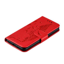 Load image into Gallery viewer, Feather Pattern Litchi Texture Horizontal Flip Leather Case with Wallet &amp; Holder &amp; Card Slots, For iPhone SE 2022 / SE 2020 / 8 / 7, For iPhone 7 Plus / 8 Plus, For iPhone 11 Pro, For iPhone 11, For iPhone 11 Pro Max, For iPhone XS /X, For iPhone XR   ...