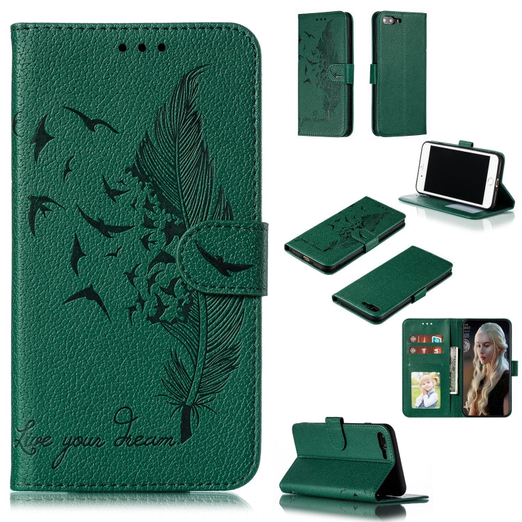 Feather Pattern Litchi Texture Horizontal Flip Leather Case with Wallet & Holder & Card Slots, For iPhone SE 2022 / SE 2020 / 8 / 7, For iPhone 7 Plus / 8 Plus, For iPhone 11 Pro, For iPhone 11, For iPhone 11 Pro Max, For iPhone XS /X, For iPhone XR   ...