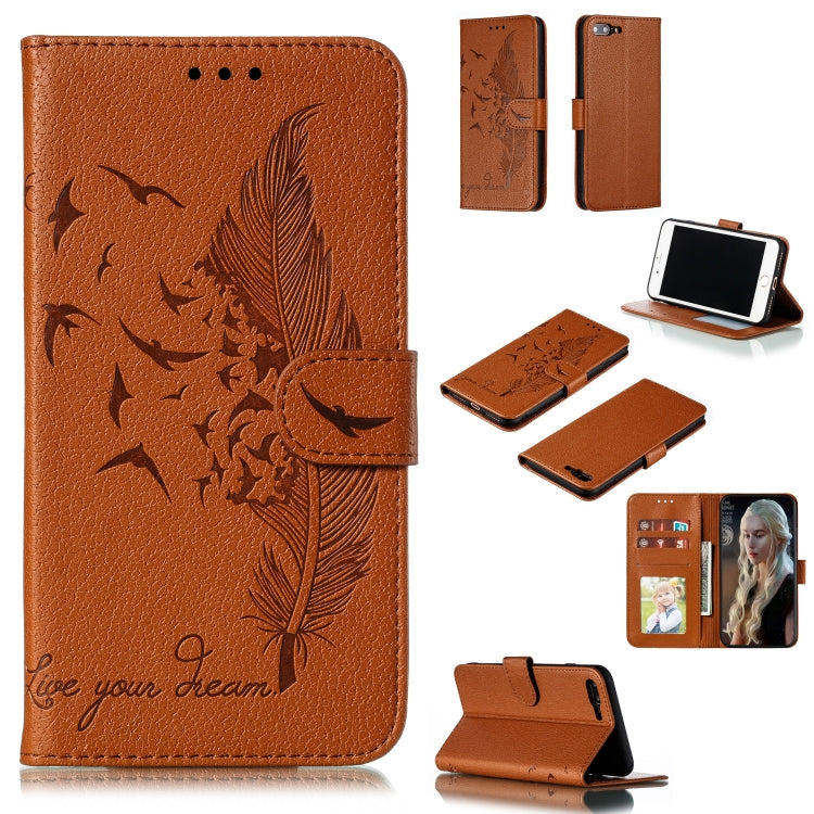 Feather Pattern Litchi Texture Horizontal Flip Leather Case with Wallet & Holder & Card Slots, For iPhone SE 2022 / SE 2020 / 8 / 7, For iPhone 7 Plus / 8 Plus, For iPhone 11 Pro, For iPhone 11, For iPhone 11 Pro Max, For iPhone XS /X, For iPhone XR   ...