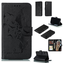 Load image into Gallery viewer, Feather Pattern Litchi Texture Horizontal Flip Leather Case with Wallet &amp; Holder &amp; Card Slots, For iPhone SE 2022 / SE 2020 / 8 / 7, For iPhone 7 Plus / 8 Plus, For iPhone 11 Pro, For iPhone 11, For iPhone 11 Pro Max, For iPhone XS /X, For iPhone XR   ...