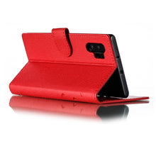 Load image into Gallery viewer, Feather Pattern Litchi Texture Horizontal Flip Leather Case with Wallet &amp; Holder &amp; Card Slots, For Galaxy Note 10 +, For Galaxy S9, For Galaxy S9+, For Galaxy S10, For Galaxy S10 5G, For Galaxy S10e, For Galaxy S10+