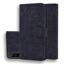 Load image into Gallery viewer, Calf Pattern Double Folding Design Embossed Leather Case with Wallet &amp; Holder &amp; Card Slots, for Xiaomi Mi 9