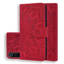 Load image into Gallery viewer, Calf Pattern Double Folding Design Embossed Leather Case with Wallet &amp; Holder &amp; Card Slots, for Xiaomi Mi 9