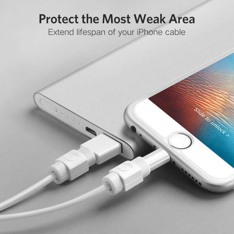 UGREEN LP127 6 PCS Anti-break Data Cable Protector for All Apple Original Data Cable