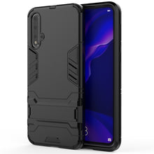 Load image into Gallery viewer, Shockproof PC + TPU Protective Case with Invisible Holder, For OPPO A1k / Realme C2, For OPPO K3, For Huawei Nova 5 / Nova 5 Pro, For Xiaomi Mi CC9, For Xiaomi Mi CC9e, For Huawei Honor 9X / Honor 9X Pro
