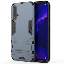 Load image into Gallery viewer, Shockproof PC + TPU Protective Case with Invisible Holder, For OPPO A1k / Realme C2, For OPPO K3, For Huawei Nova 5 / Nova 5 Pro, For Xiaomi Mi CC9, For Xiaomi Mi CC9e, For Huawei Honor 9X / Honor 9X Pro