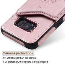 Load image into Gallery viewer, Cat Tree Embossing Pattern Shockproof Protective Case with Card Slots &amp; Photo Frame