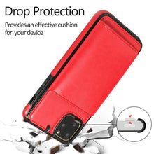 Load image into Gallery viewer, Shockproof PU + TPU Protective Case with Card Slots &amp; Holder