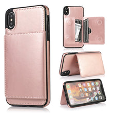 Load image into Gallery viewer, Shockproof PU + TPU Protective Case with Card Slots &amp; Holder
