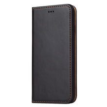 Load image into Gallery viewer, Fierre Shann PU Genuine Leather Texture Horizontal Flip Leather Case with Holder &amp; Card Slots &amp; Wallet For iPhone 8 / 7 / SE 2020, For iPhone 8 / 7 / SE 2022 / SE 2020