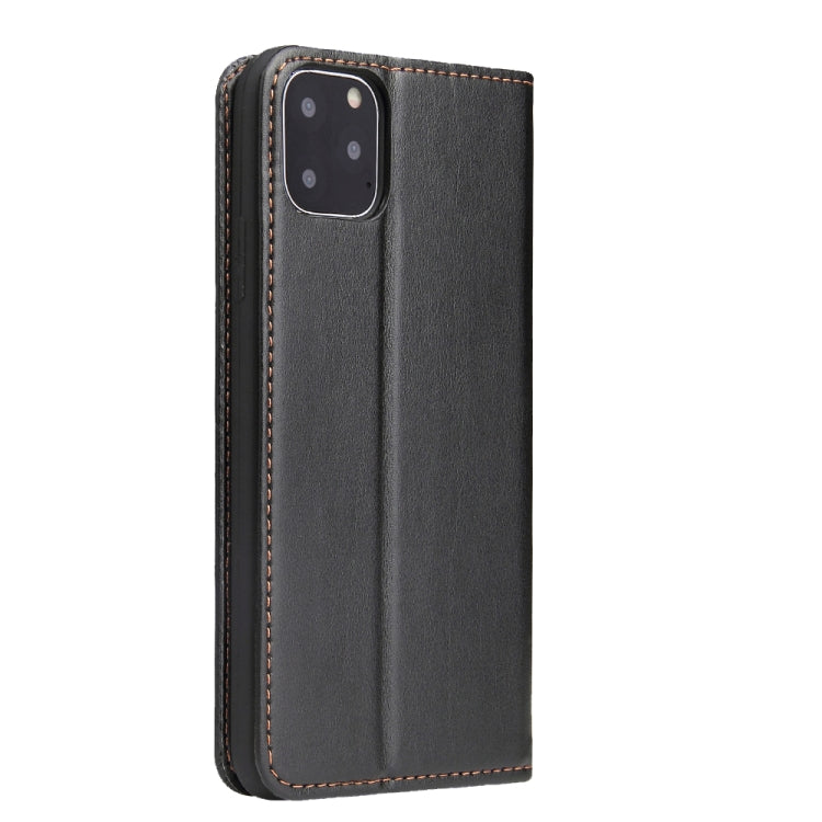 Fierre Shann PU Genuine Leather Texture Horizontal Flip Leather Case with Holder & Card Slots & Wallet, For iPhone 11, For iPhone 11 Pro, For iPhone 11 Pro Max