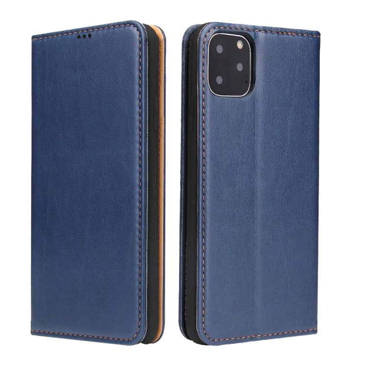 Fierre Shann PU Genuine Leather Texture Horizontal Flip Leather Case with Holder & Card Slots & Wallet, For iPhone 11, For iPhone 11 Pro, For iPhone 11 Pro Max