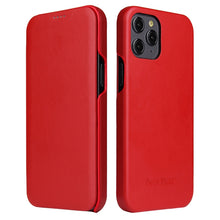 Load image into Gallery viewer, Fierre Shann Business Magnetic Horizontal Flip Genuine Leather Case, For iPhone 12 mini, For iPhone 12 / 12 Pro, For iPhone 12 Pro Max