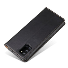 Load image into Gallery viewer, Fierre Shann PU Genuine Leather Texture Horizontal Flip Leather Case with Holder &amp; Card Slots &amp; Wallet, For Samsung Galaxy A31, For Samsung Galaxy A51 5G, For Samsung Galaxy A71 5G
