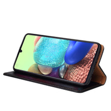 Load image into Gallery viewer, Fierre Shann PU Genuine Leather Texture Horizontal Flip Leather Case with Holder &amp; Card Slots &amp; Wallet, For Samsung Galaxy A31, For Samsung Galaxy A51 5G, For Samsung Galaxy A71 5G