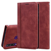 Load image into Gallery viewer, Frosted Business Magnetic Horizontal Flip PU Leather Case with Holder &amp; Card Slot &amp; Lanyard, For Huawei Y6p (2020), For Samsung Galaxy A21s, For Samsung Galaxy M51, For Samsung Galaxy S20 FE 5G, For Xiaomi Redmi 9, For Xiaomi Redmi 9A, For Xiaomi Redmi...
