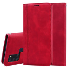 Load image into Gallery viewer, Frosted Business Magnetic Horizontal Flip PU Leather Case with Holder &amp; Card Slot &amp; Lanyard, For Huawei Y6p (2020), For Samsung Galaxy A21s, For Samsung Galaxy M51, For Samsung Galaxy S20 FE 5G, For Xiaomi Redmi 9, For Xiaomi Redmi 9A, For Xiaomi Redmi...