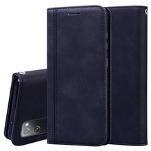 Load image into Gallery viewer, Frosted Business Magnetic Horizontal Flip PU Leather Case with Holder &amp; Card Slot &amp; Lanyard, For Huawei Y6p (2020), For Samsung Galaxy A21s, For Samsung Galaxy M51, For Samsung Galaxy S20 FE 5G, For Xiaomi Redmi 9, For Xiaomi Redmi 9A, For Xiaomi Redmi...