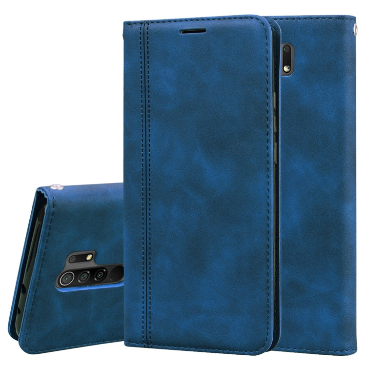 Frosted Business Magnetic Horizontal Flip PU Leather Case with Holder & Card Slot & Lanyard, For Huawei Y6p (2020), For Samsung Galaxy A21s, For Samsung Galaxy M51, For Samsung Galaxy S20 FE 5G, For Xiaomi Redmi 9, For Xiaomi Redmi 9A, For Xiaomi Redmi...