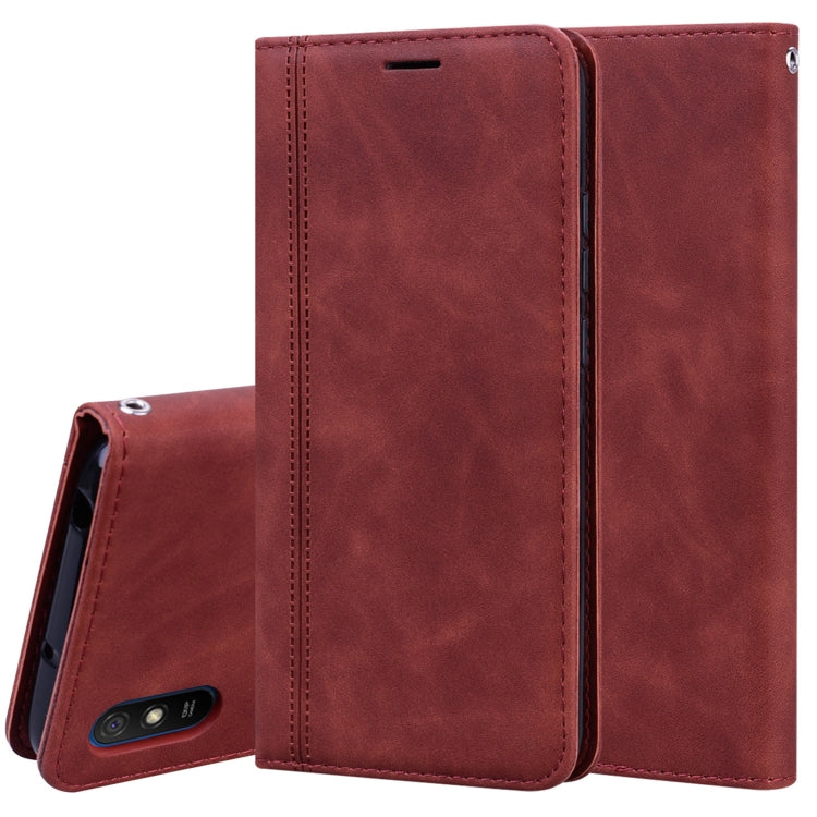 Frosted Business Magnetic Horizontal Flip PU Leather Case with Holder & Card Slot & Lanyard, For Huawei Y6p (2020), For Samsung Galaxy A21s, For Samsung Galaxy M51, For Samsung Galaxy S20 FE 5G, For Xiaomi Redmi 9, For Xiaomi Redmi 9A, For Xiaomi Redmi...